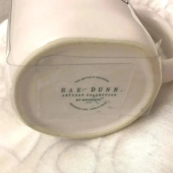 Rae Dunn Ghost Boo Mug with Topper - Picture 2 of 2